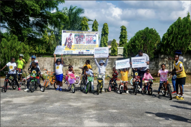 Special children’s day ride with parents: celebrating children, cycling, wellness and community